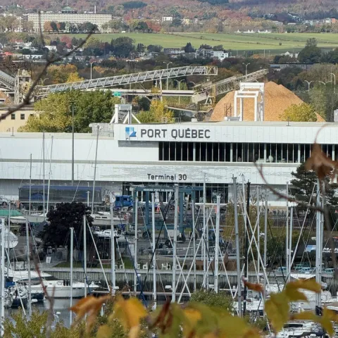 Port of Quebec terminal  